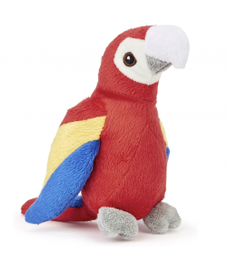 Sasha The Scarlet Macaw Eco Plush Toy Medium